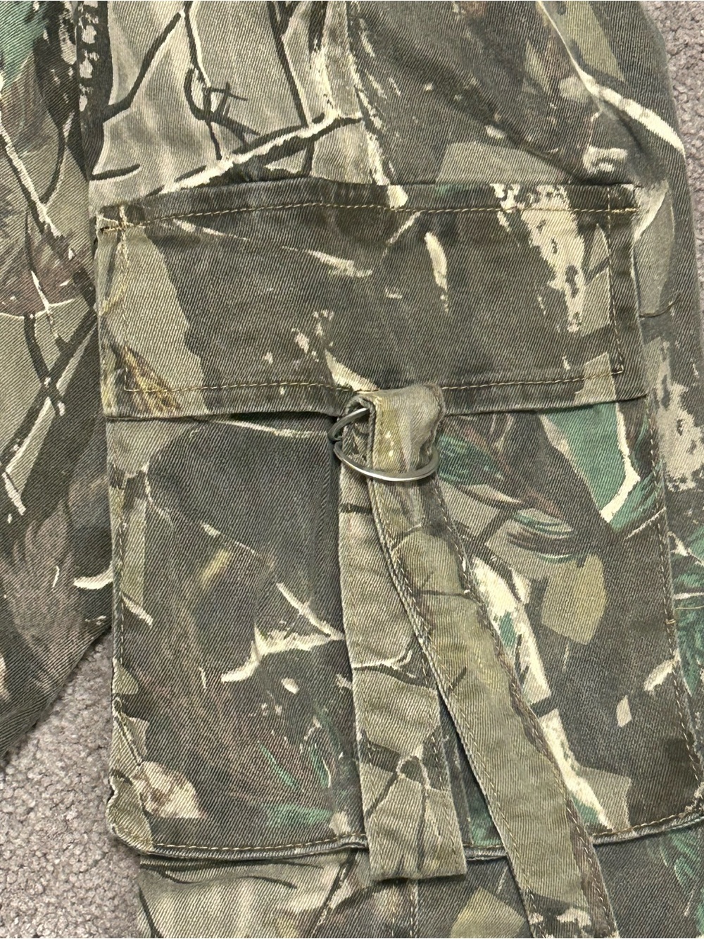 NWT Disclosure Camo Wide-Leg Cargo Pants sz:9/29 - Picture 8 of 10